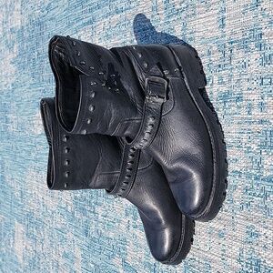 Frye Natalie Lug Rebel Engineer Boot